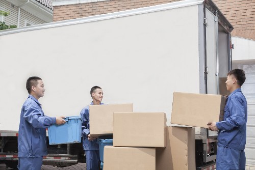 Unpacking boxes in a local Tottenham property