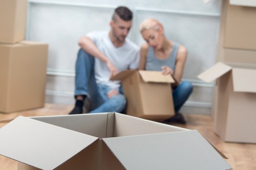 Professional moving support for a flat or house in Tottenham