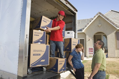 Careful handling of fragile items during a Tottenham relocation