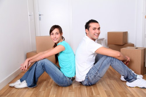 Local movers handling a flat move in Tottenham