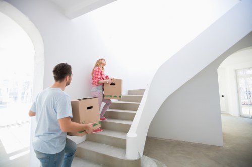Professional removals van service for flats and homes in Tottenham